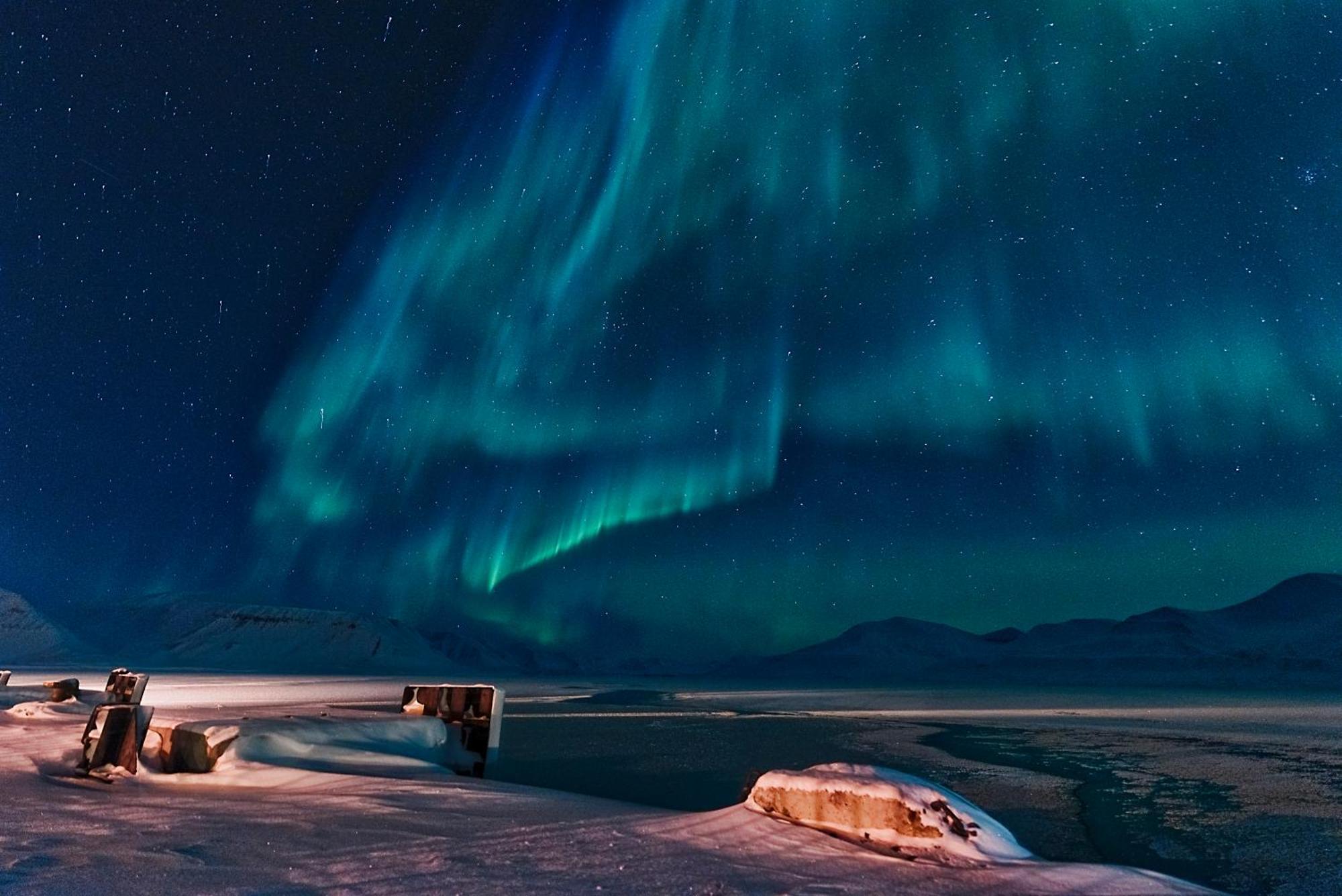 Coal Miners' Cabins Longyearbyen Esterno foto