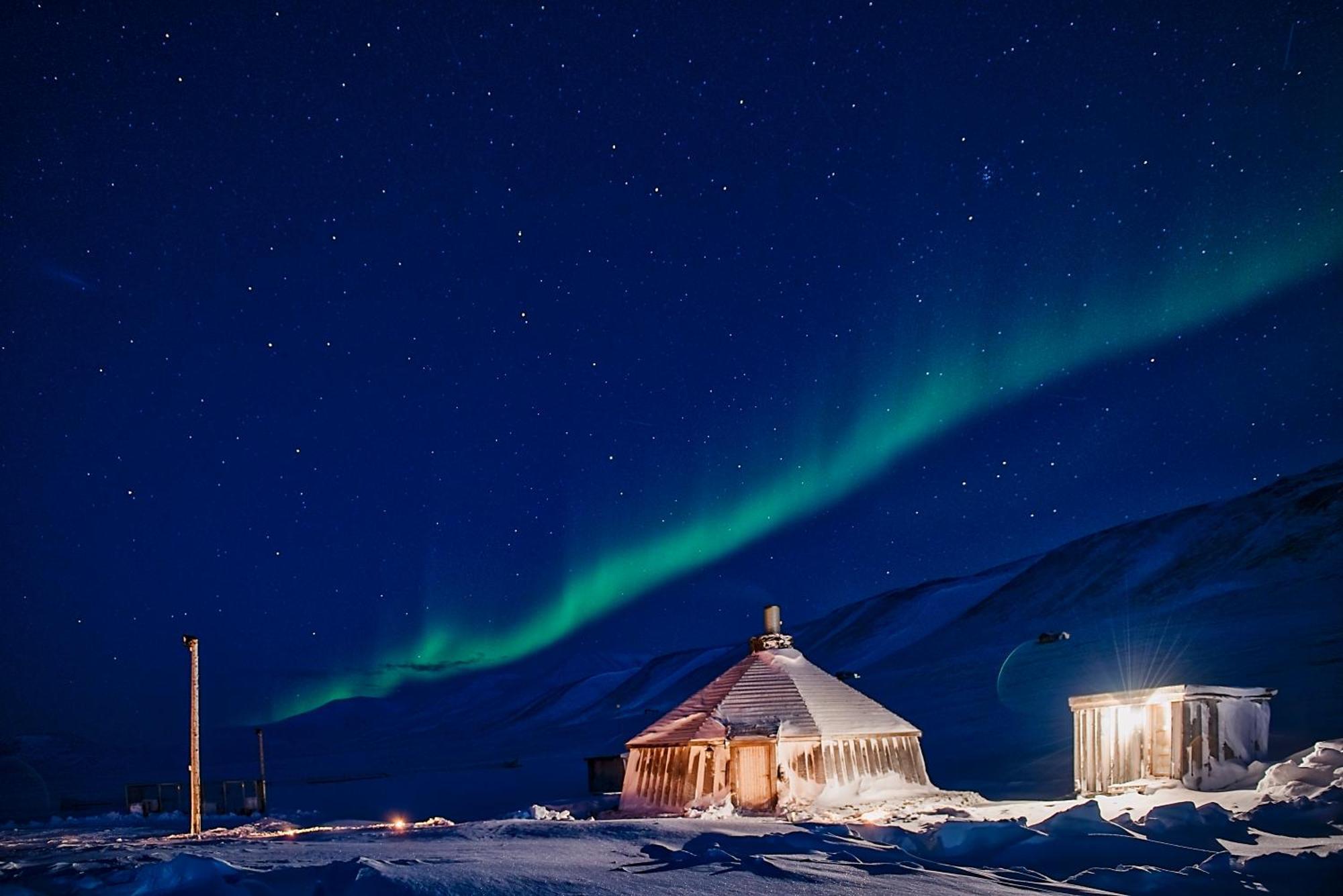 Coal Miners' Cabins Longyearbyen Esterno foto